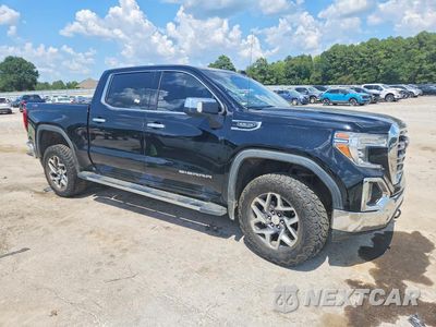 Czwarte zdjęcie samochodu z boku: 2020 GMC SIERRA K1500 SLT VIN:3GTU9DED3LG226074 - miniatura