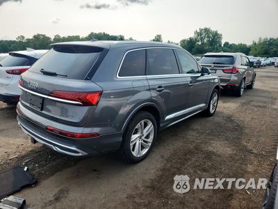 Trzecie zdjęcie samochodu z tyłu: 2021 AUDI Q7 PREMIUM PLUS VIN:WA1LXBF79MD023813 - miniatura