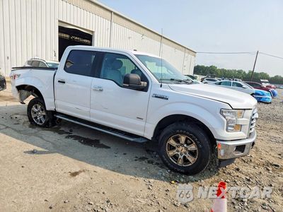 Czwarte zdjęcie samochodu z boku: 2017 FORD F150 SUPERCREW VIN:1FTEW1EP4HKD50988 - miniatura