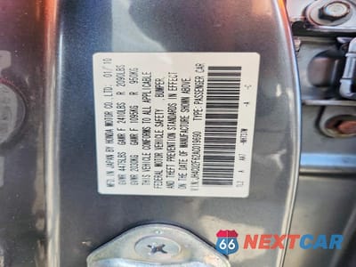 Zdjęcie 13 z 13 samochodu: 2010 ACURA TSX VIN:JH4CU2F62AC019690 - miniatura
