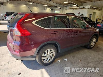 Trzecie zdjęcie samochodu z tyłu: 2015 HONDA CR-V EX VIN:5J6RM4H53FL055501 - miniatura