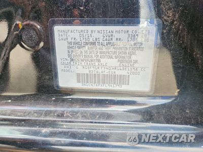 Zdjęcie 12 z 12 samochodu: 2015 NISSAN VERSA 1.6 S VIN:3N1CN7APXFL941795 - miniatura