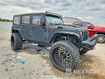Czwarte zdjęcie samochodu z boku: 2017 JEEP WRANGLER UNLIMITED SPORT VIN:1C4BJWDG5HL627030 - miniatura