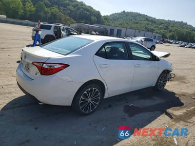 Trzecie zdjęcie samochodu z tyłu: 2016 TOYOTA COROLLA S PLUS VIN:2T1BURHE1GC519463 - miniatura