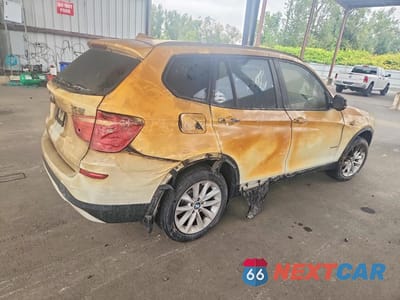 Trzecie zdjęcie samochodu z tyłu: 2016 BMW X3 XDRIVE28I VIN:5UXWX9C59G0D78427 - miniatura