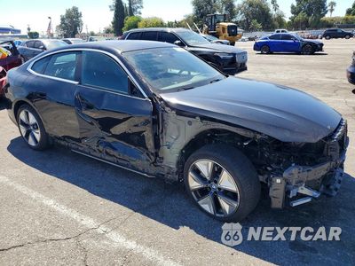 Czwarte zdjęcie samochodu z boku: 2024 BMW I4 EDRIVE 35 VIN:WBY43AW03RFS23406 - miniatura