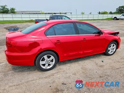Trzecie zdjęcie samochodu z tyłu: 2012 VOLKSWAGEN JETTA TDI VIN:3VWLL7AJ5CM329005 - miniatura
