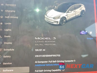 Zdjęcie 9 z 12 samochodu: 2021 TESLA MODEL 3 VIN:5YJ3E1EB6MF992702 - miniatura
