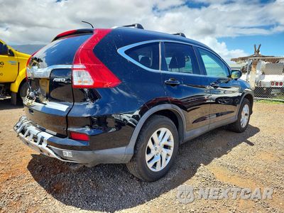 Trzecie zdjęcie samochodu z tyłu: 2015 HONDA CR-V EXL VIN:2HKRM4H79FH633712 - miniatura