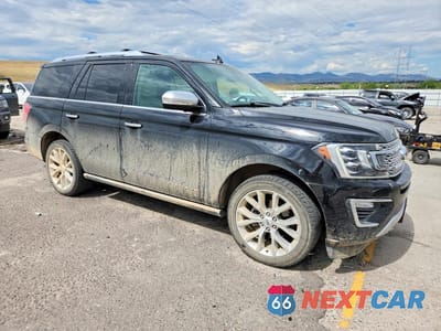 Czwarte zdjęcie samochodu z boku: 2018 FORD EXPEDITION PLATINUM VIN:1FMJU1MT0JEA43403 - miniatura