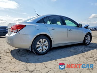 Trzecie zdjęcie samochodu z tyłu: 2012 CHEVROLET CRUZE LS VIN:1G1PC5SH0C7202587 - miniatura