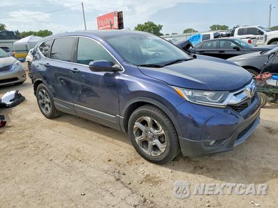 Czwarte zdjęcie samochodu z boku: 2019 HONDA CR-V EXL VIN:5J6RW1H83KA042076 - miniatura