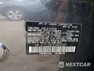 Zdjęcie 12 z 12 samochodu: 2025 SUBARU FORESTER PREMIUM VIN:JF2SLDBC9SH450167 - miniatura