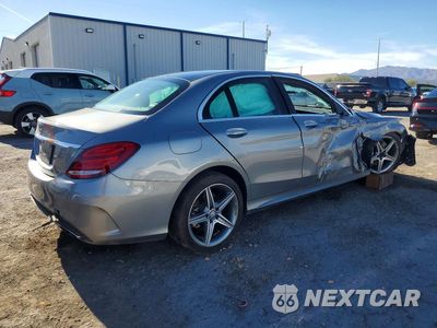 Trzecie zdjęcie samochodu z tyłu: 2015 MERCEDES-BENZ C 300 VIN:55SWF4JB7FU044294 - miniatura