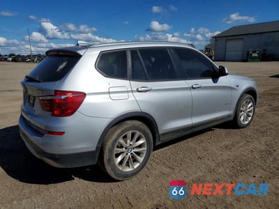 Trzecie zdjęcie samochodu z tyłu: 2016 BMW X3 XDRIVE28I VIN:5UXWX9C5XG0D87752 - miniatura
