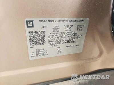 Zdjęcie 14 z 14 samochodu: 2019 CHEVROLET EQUINOX LS VIN:2GNAXHEV6K6269401 - miniatura