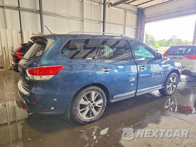 Trzecie zdjęcie samochodu z tyłu: 2014 NISSAN PATHFINDER S VIN:5N1AR2MM3EC653961 - miniatura
