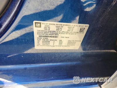 Zdjęcie 12 z 12 samochodu: 2017 CHEVROLET SILVERADO K1500 LT VIN:3GCUKRER1HG464851 - miniatura
