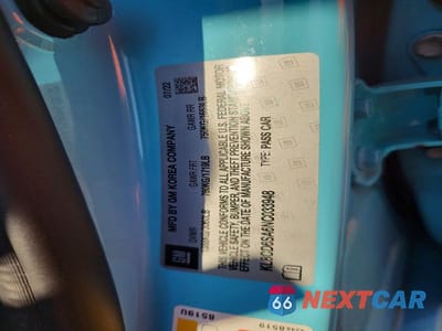 Zdjęcie 13 z 13 samochodu: 2022 CHEVROLET SPARK 1LT VIN:KL8CD6SA6NC033948 - miniatura