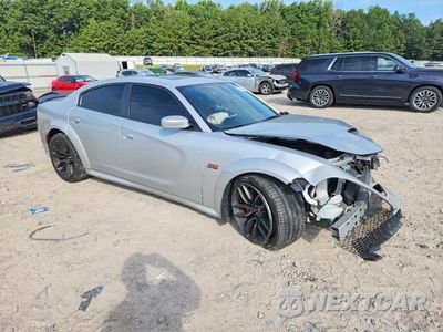 Czwarte zdjęcie samochodu z boku: 2022 DODGE CHARGER SCAT PACK VIN:2C3CDXGJ7NH237200 - miniatura