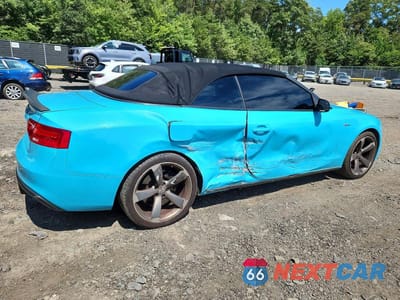Trzecie zdjęcie samochodu z tyłu: 2016 AUDI S5 PREMIUM PLUS VIN:WAUC4AFH3GN002355 - miniatura