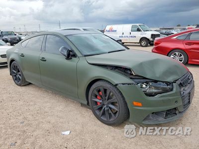 Czwarte zdjęcie samochodu z boku: 2016 AUDI A7 PREMIUM PLUS VIN:WAUWGAFC8GN010170 - miniatura
