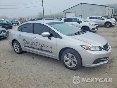 Czwarte zdjęcie samochodu z boku: 2014 HONDA CIVIC LX VIN:19XFB2F52EE006786 - miniatura