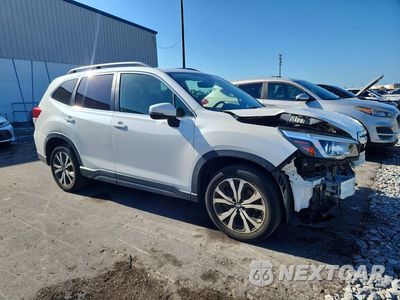 Czwarte zdjęcie samochodu z boku: 2020 SUBARU FORESTER LIMITED VIN:JF2SKAUC5LH516195 - miniatura