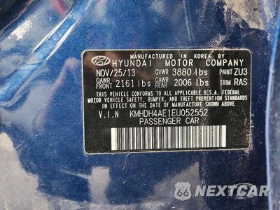 Zdjęcie 12 z 12 samochodu: 2014 HYUNDAI ELANTRA SE VIN:KMHDH4AE1EU052552 - miniatura