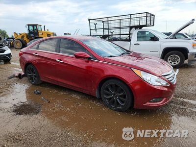 Czwarte zdjęcie samochodu z boku: 2011 HYUNDAI SONATA SE VIN:5NPEC4AC4BH104395 - miniatura