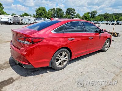 Trzecie zdjęcie samochodu z tyłu: 2018 HYUNDAI SONATA LIMITED VIN:5NPE34AF4JH720834 - miniatura