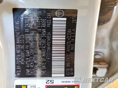 Zdjęcie 13 z 13 samochodu: 2023 TOYOTA CAMRY SE VIN:4T1T11AK4PU148554 - miniatura