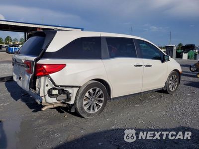 Trzecie zdjęcie samochodu z tyłu: 2024 HONDA ODYSSEY EXL VIN:5FNRL6H65RB059828 - miniatura