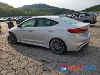 Drugie zdjęcie samochodu z przodu: 2018 HYUNDAI ELANTRA SPORT VIN:KMHD04LB0JU577610 - miniatura