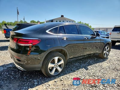 Trzecie zdjęcie samochodu z tyłu: 2023 MERCEDES-BENZ GLC COUPE 300 4MATIC VIN:W1N0J8EB1PG167029 - miniatura