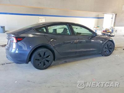 Trzecie zdjęcie samochodu z tyłu: 2025 TESLA MODEL 3 VIN:5YJ3E1EA8SF034410 - miniatura