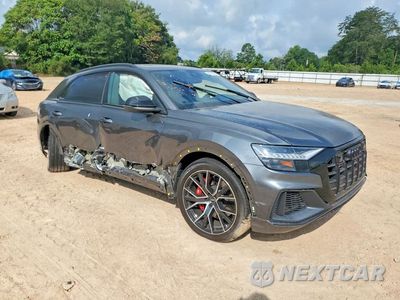 Czwarte zdjęcie samochodu z boku: 2022 AUDI SQ8 PRESTIGE VIN:WA1CWBF13ND014637 - miniatura