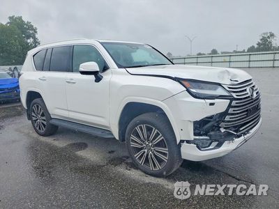Czwarte zdjęcie samochodu z boku: 2025 LEXUS LX 700H LUXURY VIN:JTJGD7CX0S4006314 - miniatura