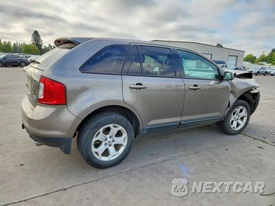 Trzecie zdjęcie samochodu z tyłu: 2013 FORD EDGE SEL VIN:2FMDK4JC7DBC75134 - miniatura