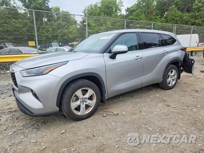 2022 TOYOTA HIGHLANDER LE 5TDBZRBH8NS583783 - główne zdjęcie licytacji z USA - miniatura