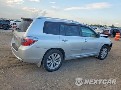 Trzecie zdjęcie samochodu z tyłu: 2008 TOYOTA HIGHLANDER HYBRID LIMITED VIN:JTEEW44A182001409 - miniatura