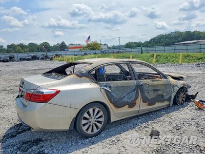 Trzecie zdjęcie samochodu z tyłu: 2014 HONDA ACCORD EXL VIN:1HGCR3F84EA031157 - miniatura