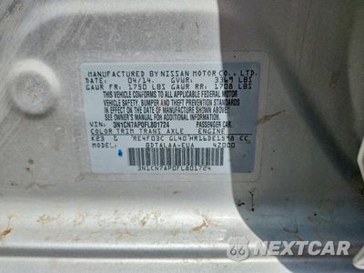 Zdjęcie 12 z 12 samochodu: 2015 NISSAN VERSA 1.6 S VIN:3N1CN7AP0FL801724 - miniatura