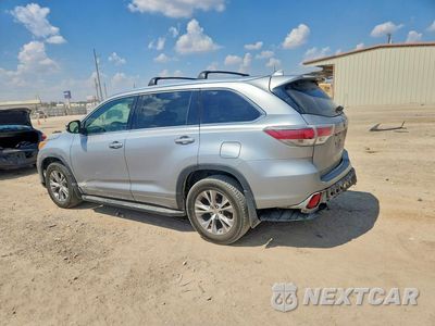Drugie zdjęcie samochodu z przodu: 2015 TOYOTA HIGHLANDER XLE VIN:5TDKKRFH8FS088810 - miniatura