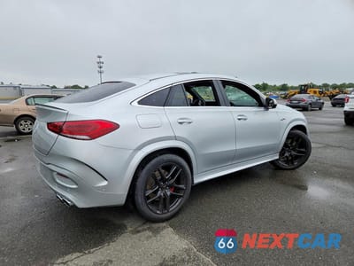 Trzecie zdjęcie samochodu z tyłu: 2021 MERCEDES-BENZ GLE COUPE AMG 53 4MATIC VIN:4JGFD6BB7MA301005 - miniatura
