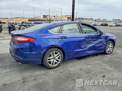 Trzecie zdjęcie samochodu z tyłu: 2016 FORD FUSION SE VIN:3FA6P0H75GR396580 - miniatura