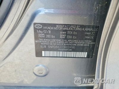 Zdjęcie 12 z 12 samochodu: 2018 HYUNDAI ELANTRA SEL VIN:5NPD84LF7JH359741 - miniatura