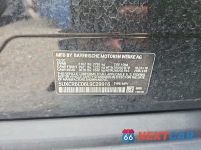 Zdjęcie 13 z 13 samochodu: 2020 BMW X5 XDRIVE40I VIN:5UXCR6C06L9C29916 - miniatura