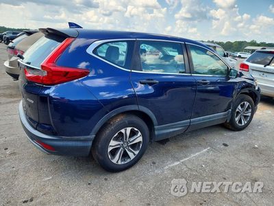 Trzecie zdjęcie samochodu z tyłu: 2017 HONDA CR-V LX VIN:2HKRW6H31HH222147 - miniatura