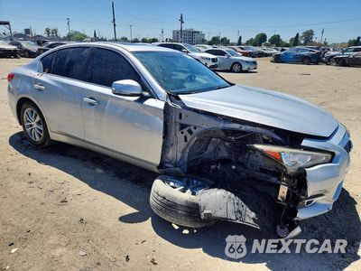 Czwarte zdjęcie samochodu z boku: 2015 INFINITI Q50 BASE VIN:JN1BV7AP3FM333036 - miniatura